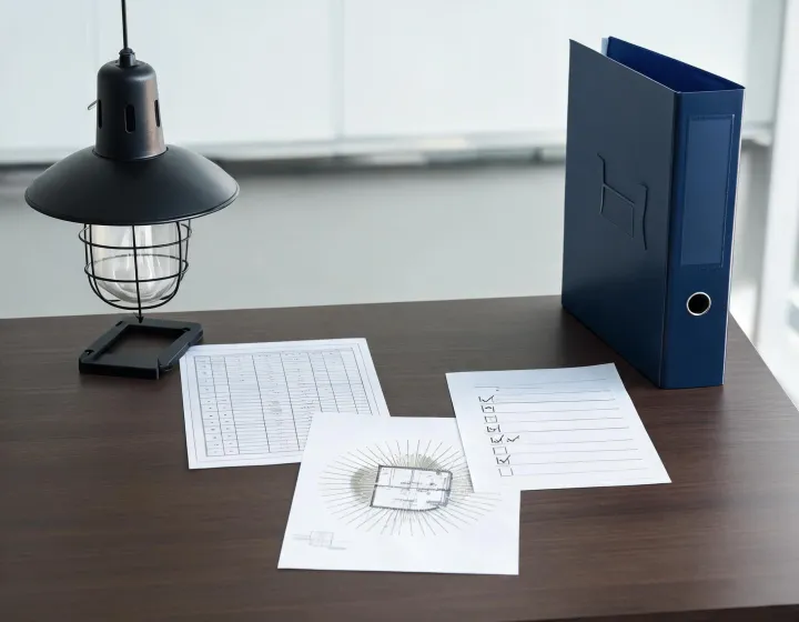 Lighting project coordination workspace